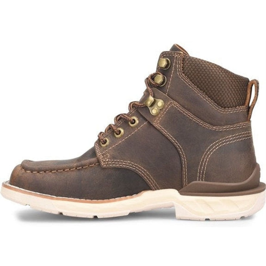 Women'S Double H | Double H Women'S Phantom 5" Wp Comp Toe Lacer Work Boot Dh5386 Brown