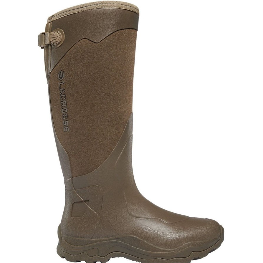 Men'S LaCrosse | Lacrosse Men'S Alpha Agility 17" Wp Snake Work Boot 302420 Brown