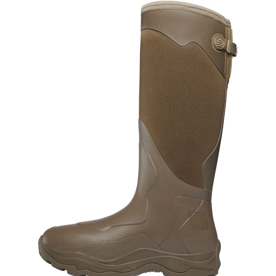 Men'S LaCrosse | Lacrosse Men'S Alpha Agility 17" Wp Snake Work Boot 302420 Brown