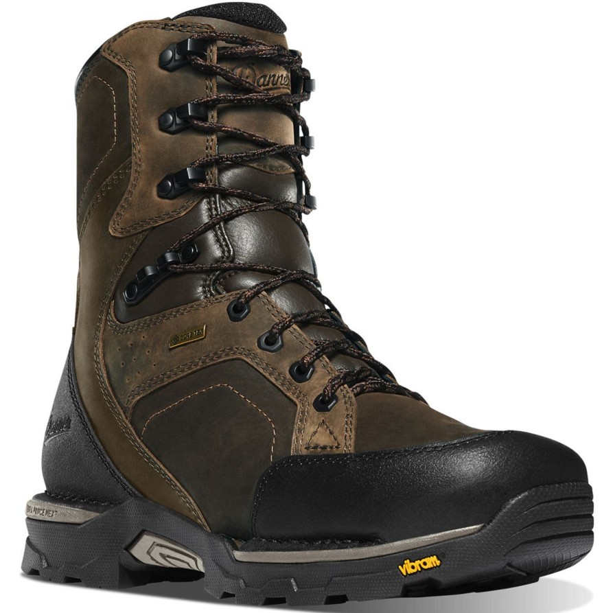 Men'S Danner | Danner Men'S Crucial 8" Composite Toe Wp Work Boot 15863 Brown