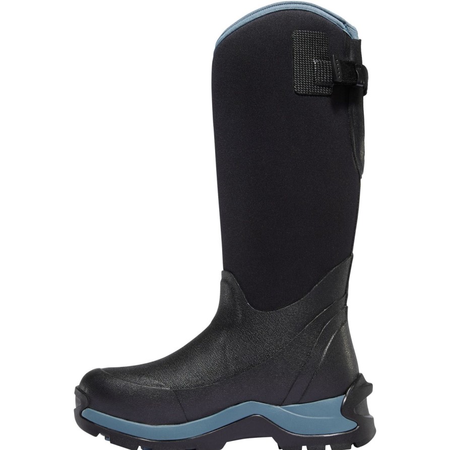 Women'S LaCrosse | Lacrosse Women'S Alpha Thermal 14" Ins Rubber Work Boot 644105 Black