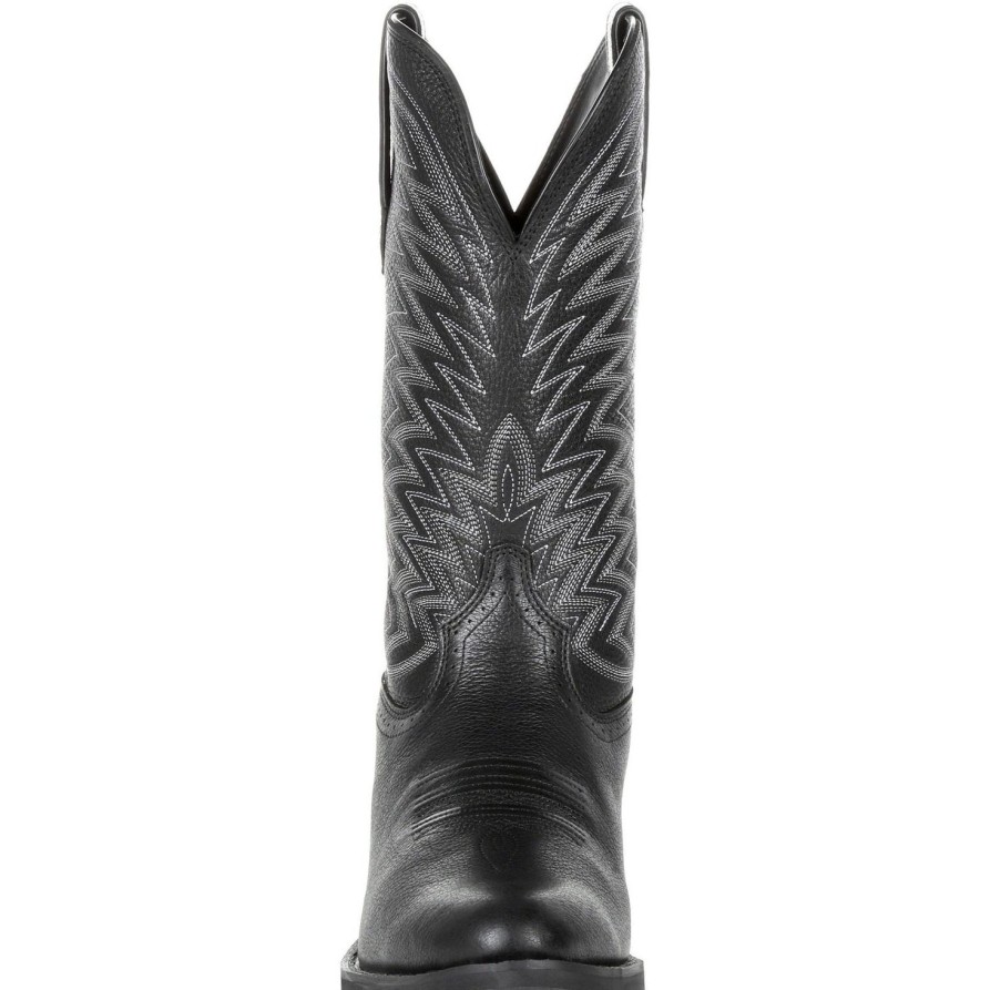 Men'S Durango | Durango Men'S Rebel Frontier 12" R-Toe Western Boot Ddb0241 Black