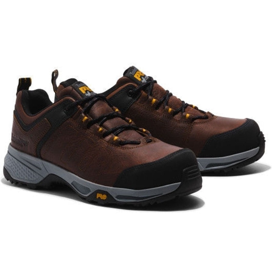 Men'S Timberland Pro | Timberland Pro Men'S Switchback Low Ct Slip Resist Work Shoe Tb0A5N72214 Brown