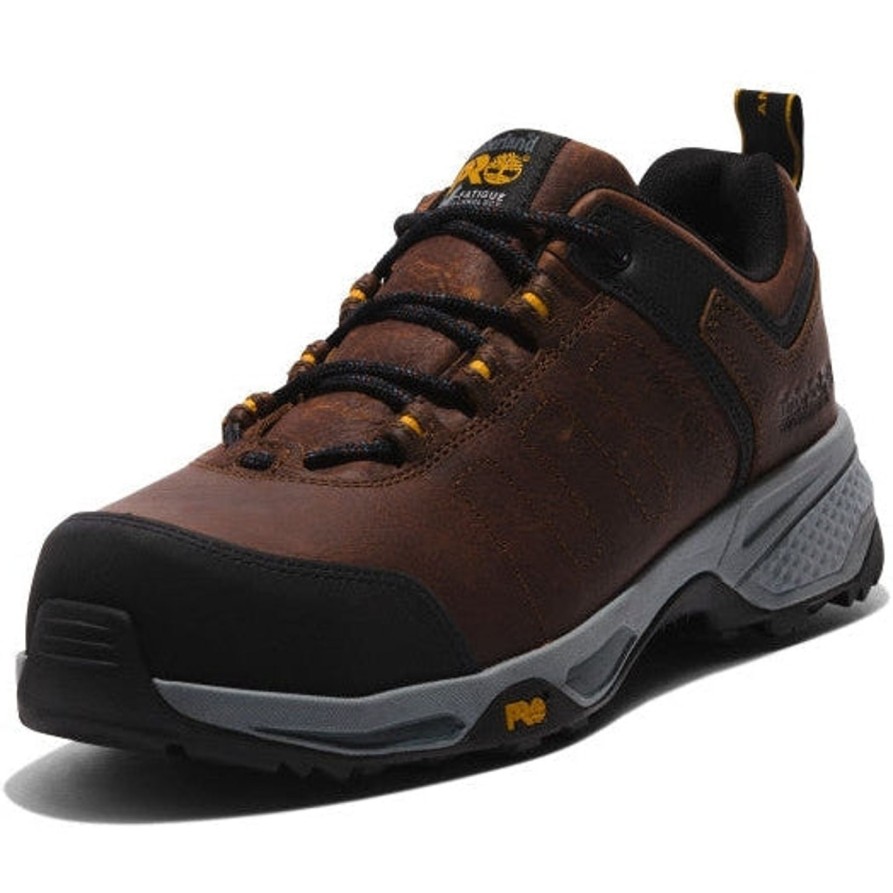 Men'S Timberland Pro | Timberland Pro Men'S Switchback Low Ct Slip Resist Work Shoe Tb0A5N72214 Brown