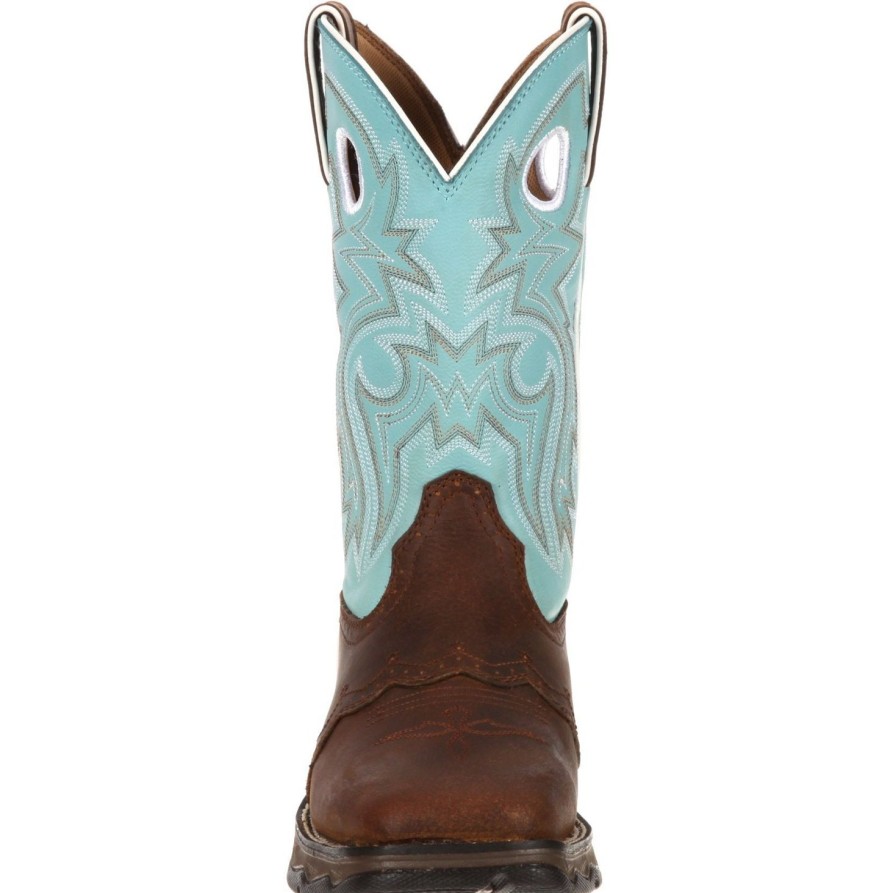 Women'S Durango | Durango Women'S Lady Rebel Square Toe Western Boot Rd3471 Brown