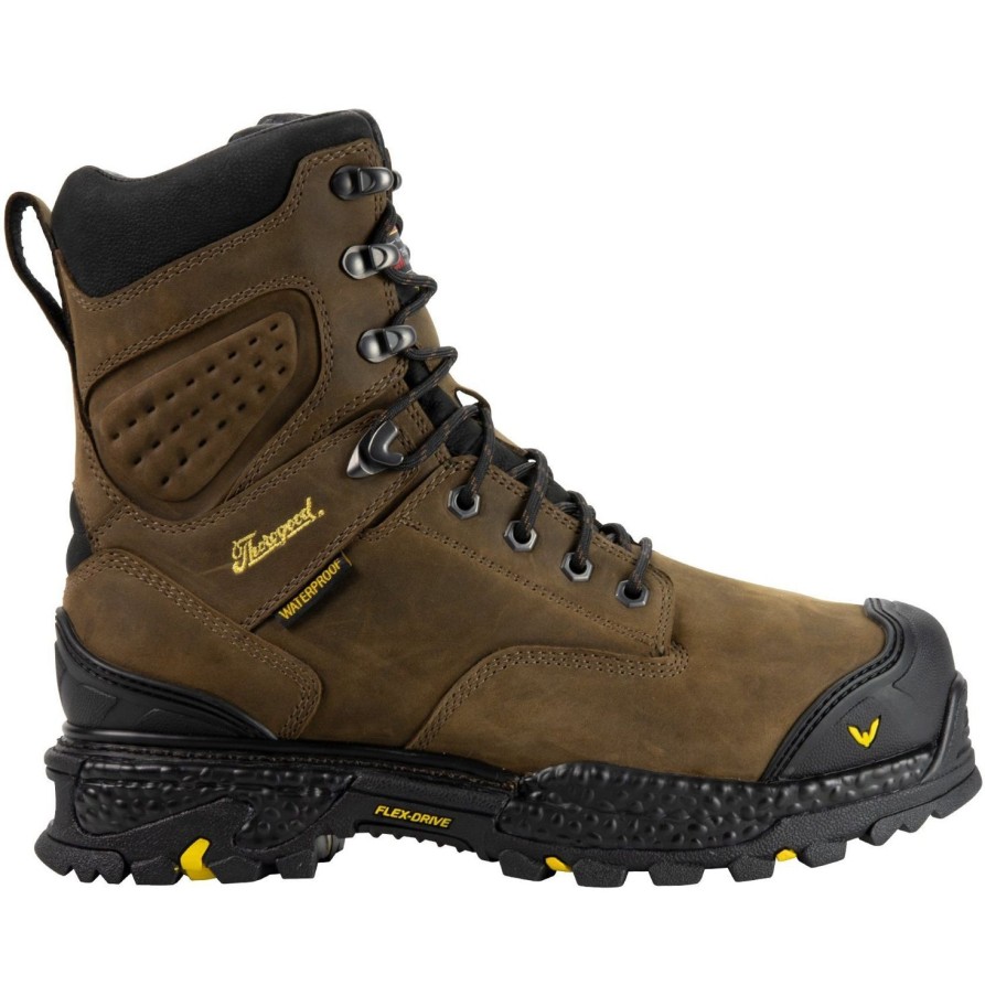 Men'S Thorogood | Thorogood Men'S Infinity Fd Series 8" Comp Toe Wp 400G Work Boot- 804-4304 Brown