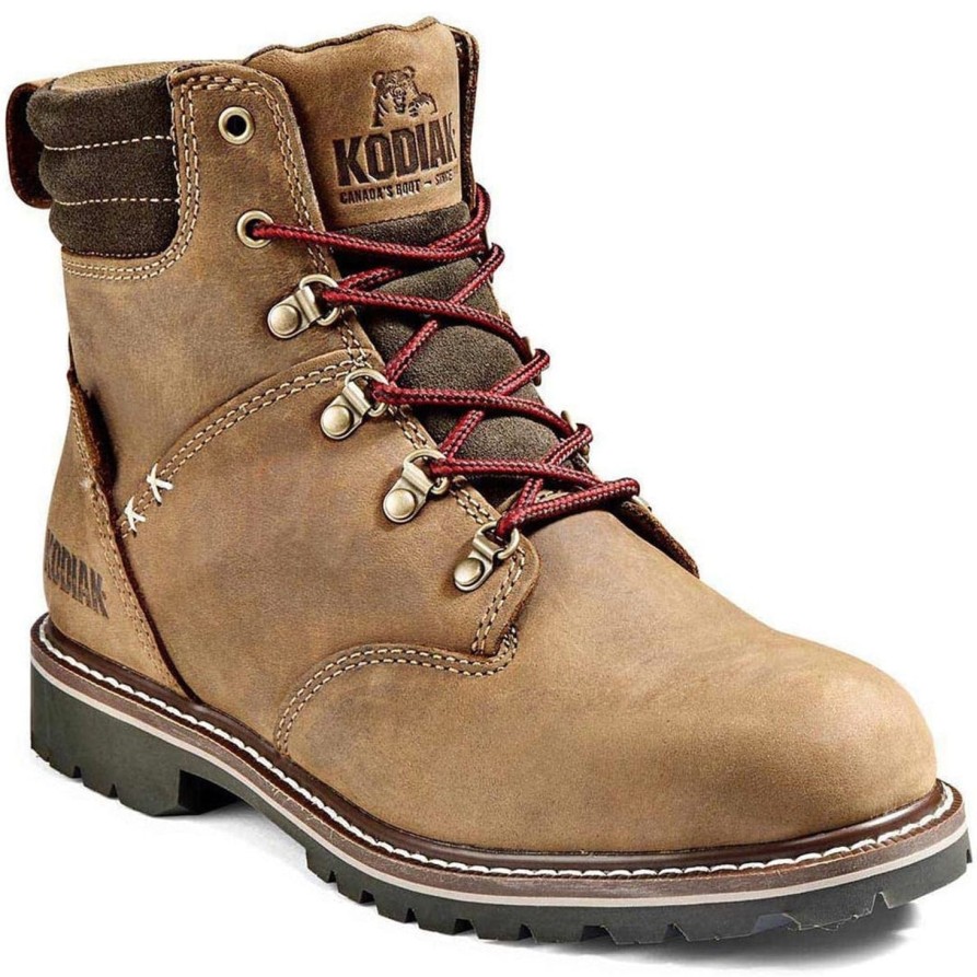 Women'S Kodiak | Kodiak Women'S Bralorne 6" Wp Slip Resist Safety Work Boot 4Tdsbn Brown