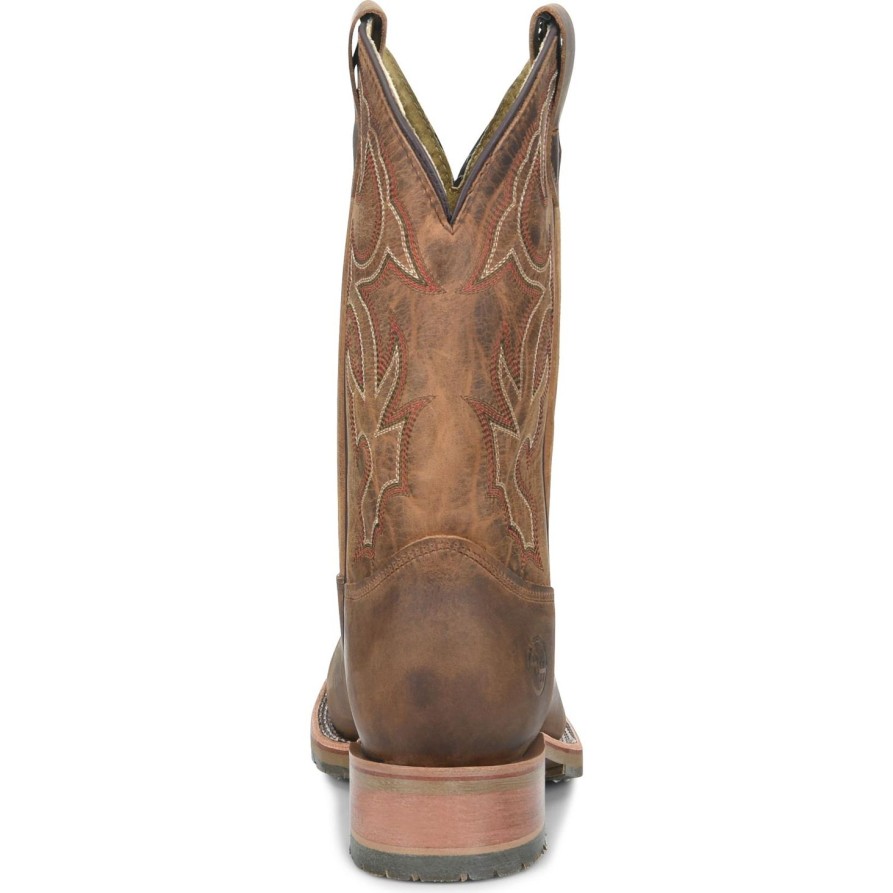 Men'S Double H | Double H Men'S Anton 11" Steel Toe Usa Made Western Work Boot - Dh4637 Light Brown