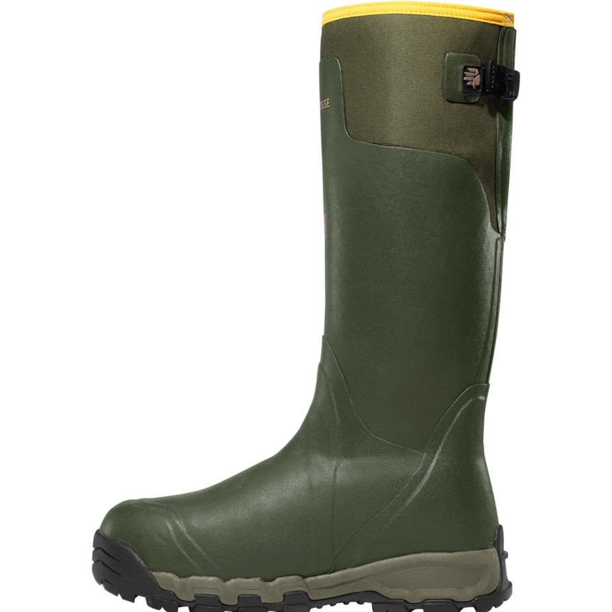 Men'S LaCrosse | Lacrosse Men'S Alphaburly Pro 18" Ins Rubber Hunt Boot 376011 Green