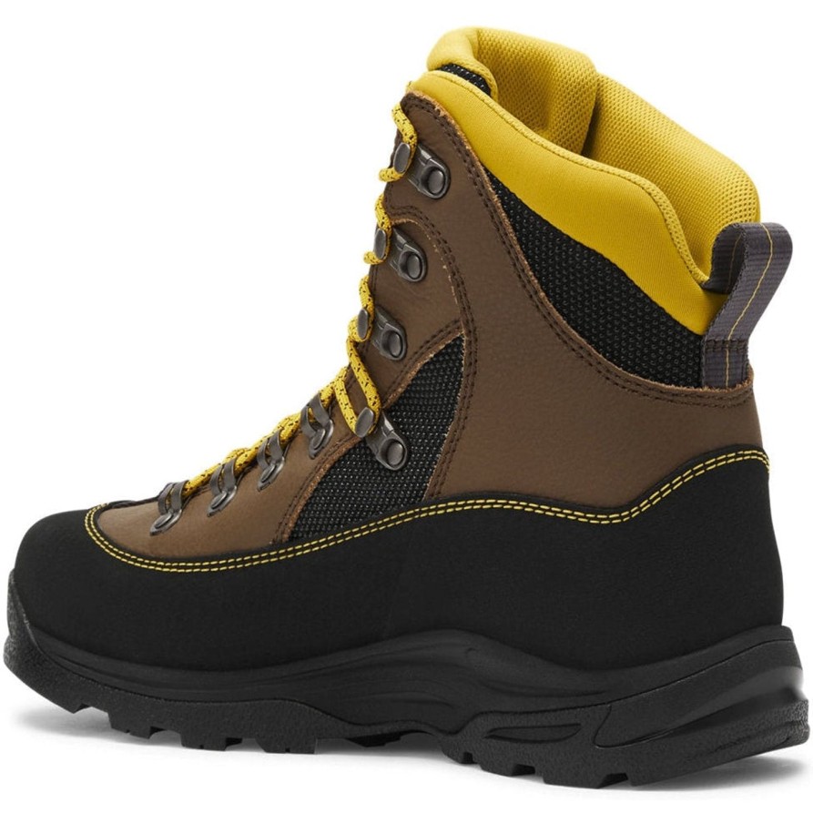 Men'S LaCrosse | Lacrosse Men'S Ursa Ms 7" Wp Lace Up Work Boot -Brown- 533611 Brown/Gold