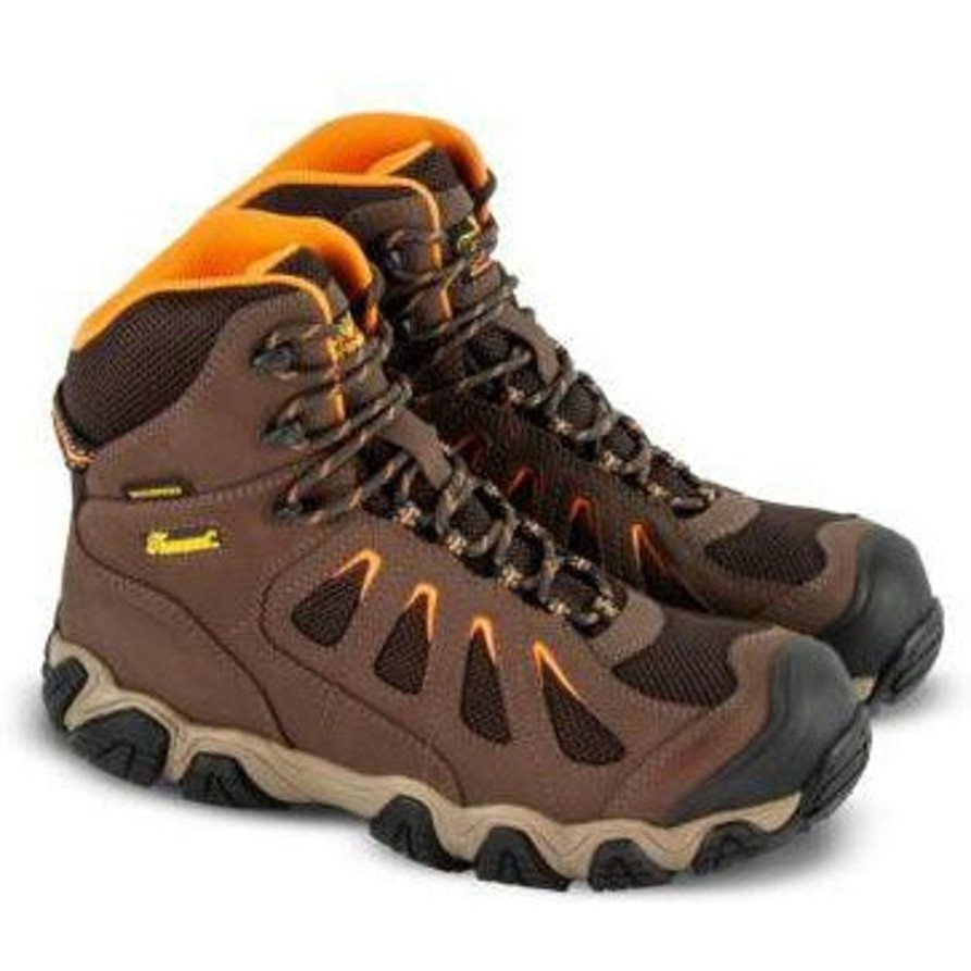 Men'S Thorogood | Thorogood Men'S Crosstrex 6" Hiker Wp Comp Work Boot 804-4296 Brown