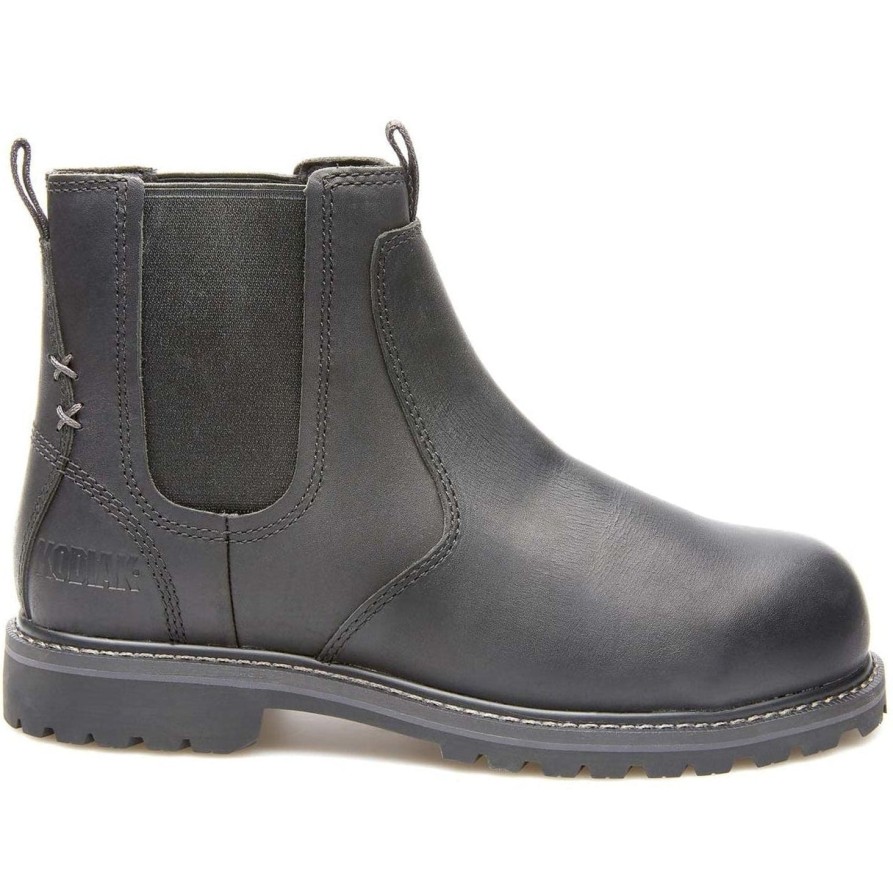 Women'S Kodiak | Kodiak Women'S Bralorne Ct Waterproof Chelsea Work Boot K4Tdbk Black