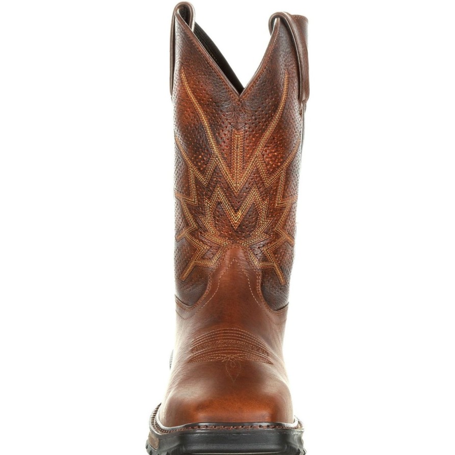 Men'S Durango | Durango Men'S Maverick Xp 11" Steel Toe Western Work Boot - Ddb0175 Tobacco