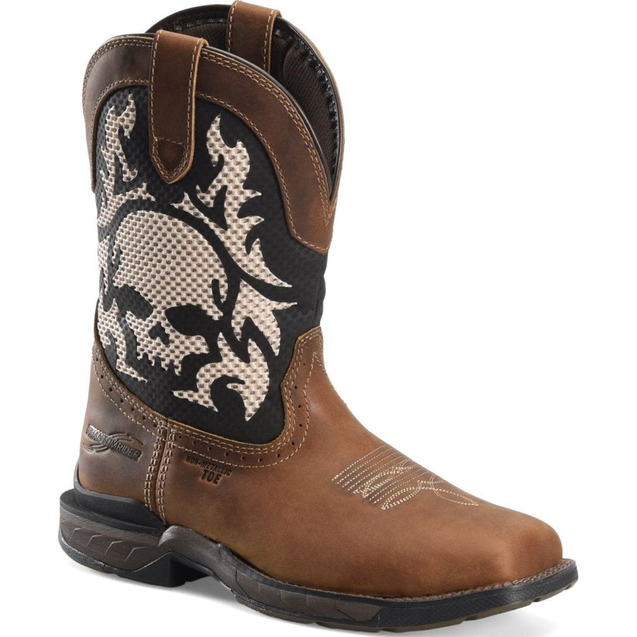 Men'S Double H | Double H Men'S Witness 11" Comp Toe Roper Work Boot Dh5388 Brown