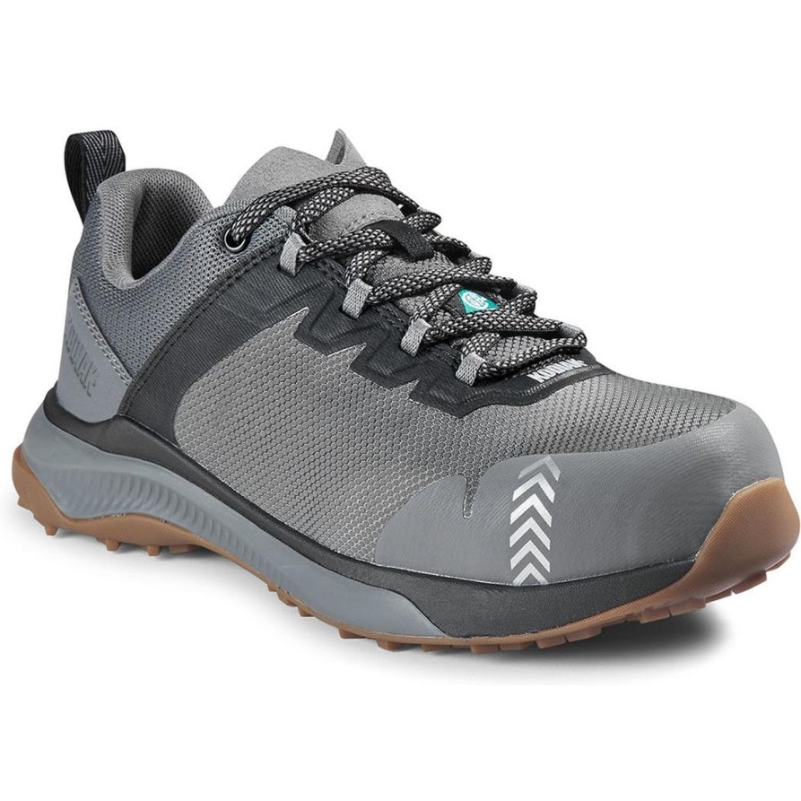 Women'S Kodiak | Kodiak Women'S Quicktrail Low Ct Athletic Safety Work Shoe 4Tgxgy Gray