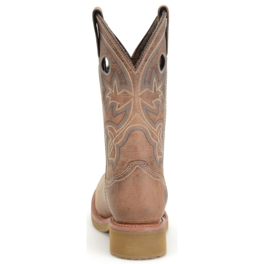 Women'S Double H | Double H Women'S Haddie 11" Comp Toe Western Work Boot- Brown - Dh2411 Light Brown