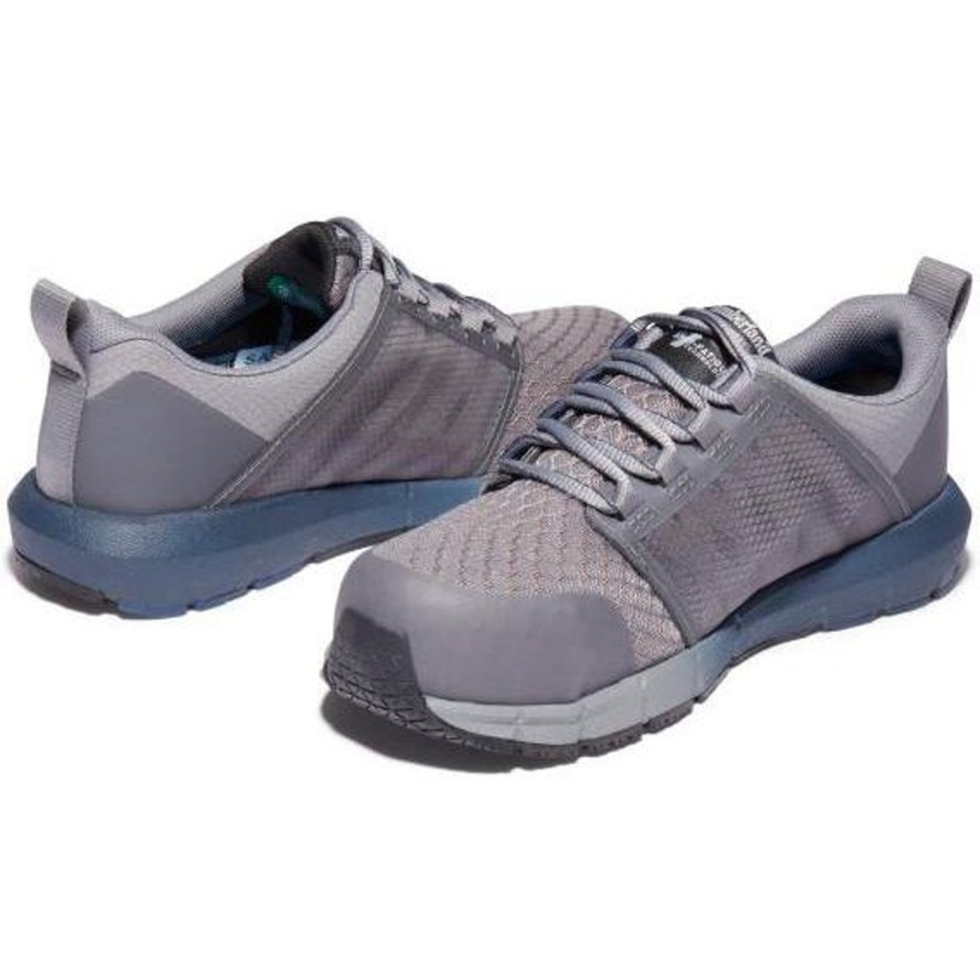 Women'S Timberland Pro | Timberland Pro Women'S Radius Sd10 Comp Toe Work Shoe - Tb0A2A47001 Grey