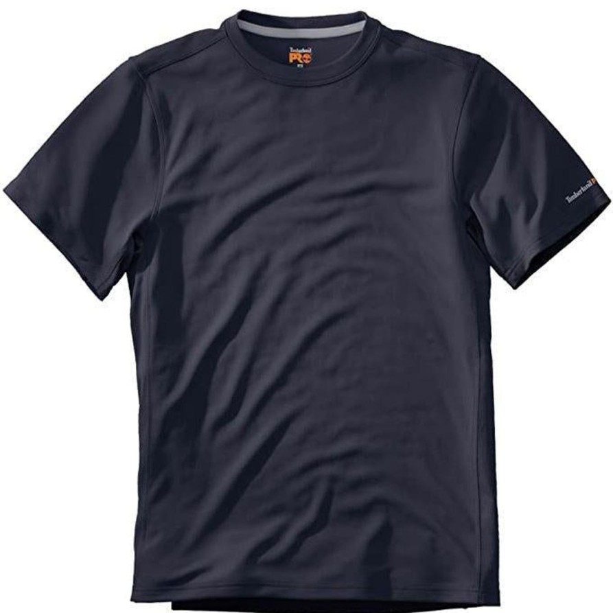 Men'S Timberland Pro | Timberland Pro Men'S Wicking Good Work T-Shirt - Dark Tb0A111W434 Navy