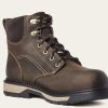 Women'S Ariat | Ariat Women'S Riveter 6" Comp Toe Csa Wp Pr Work Boot 10035773 Brown