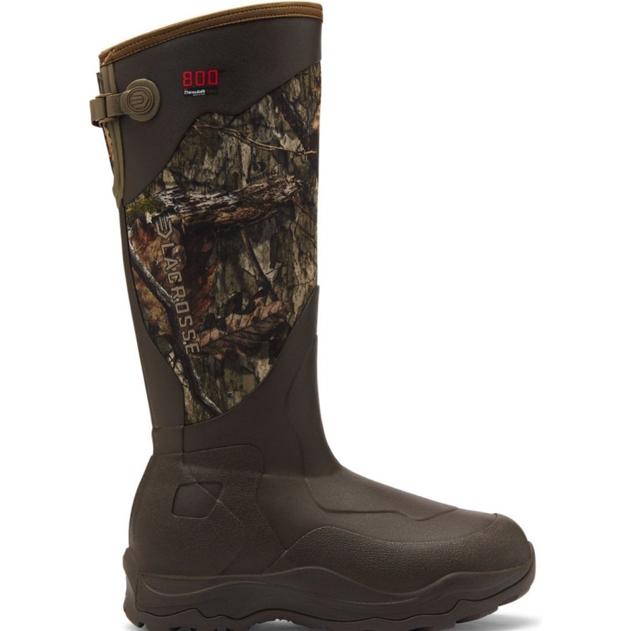 Men'S LaCrosse | Lacrosse Men'S Alpha Agility 17" Wp 800G Hunting Shoe -Mossy- 339075 Mossy Oak