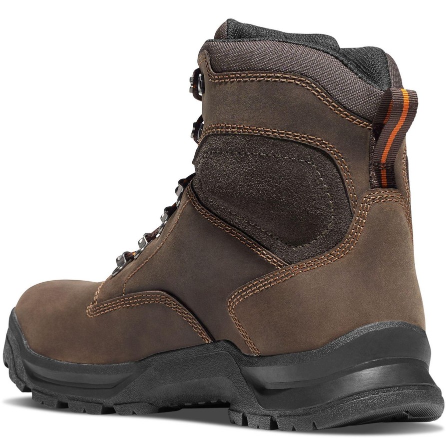 Men'S Danner | Danner Men'S Crafter 6" Soft Toe Wp Work Boot 12433 Brown