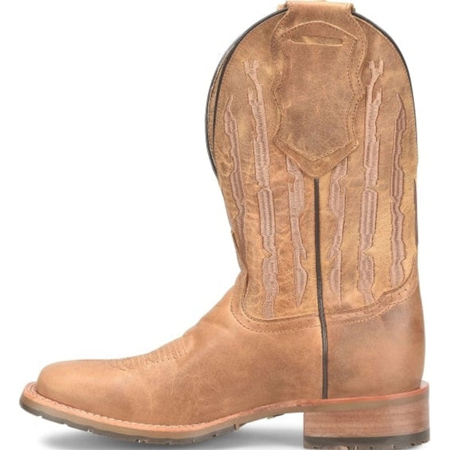 Men'S Double H | Double H Men'S Covada 11" Stockman Wide St Work Boot Dh7033 Tan