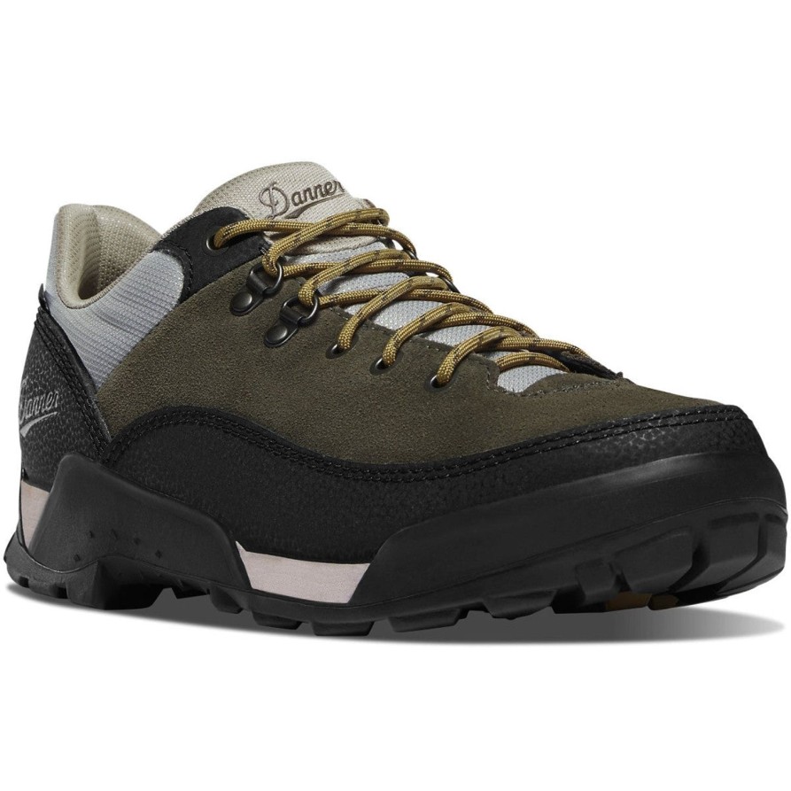 Men'S Danner | Danner Men'S Panorama 4" Waterproof Hiking Shoe - Black Olive - 63471 Brown Red