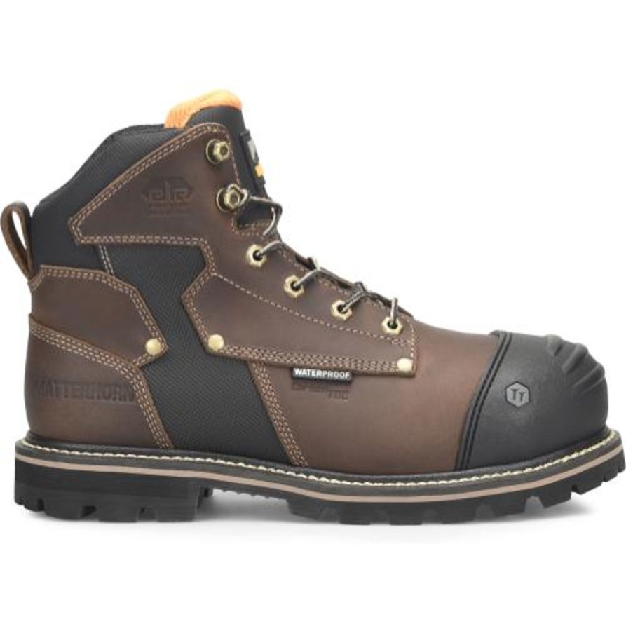 Men'S Matterhorn | Matterhorn Men'S Ibeam 6" Wp Comp Toe Metguard Work Boot Mt2546 Brown