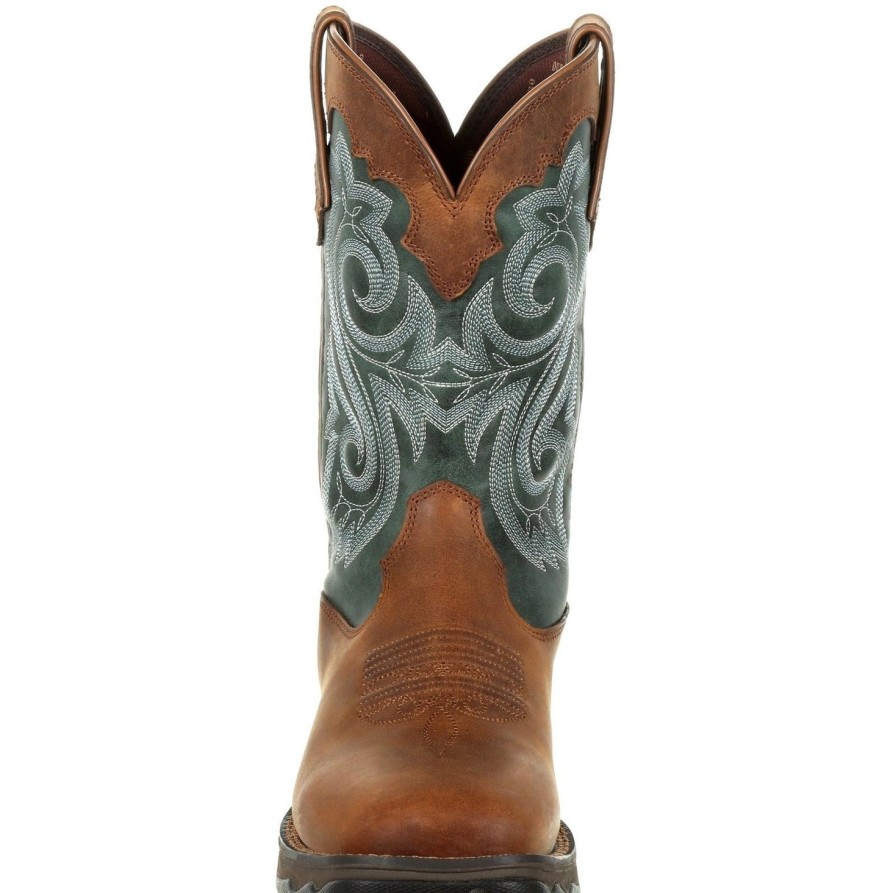 Women'S Durango | Durango Women'S Lady Rebel 10" Square Toe Wp Western Boot - Drd0312 Brown