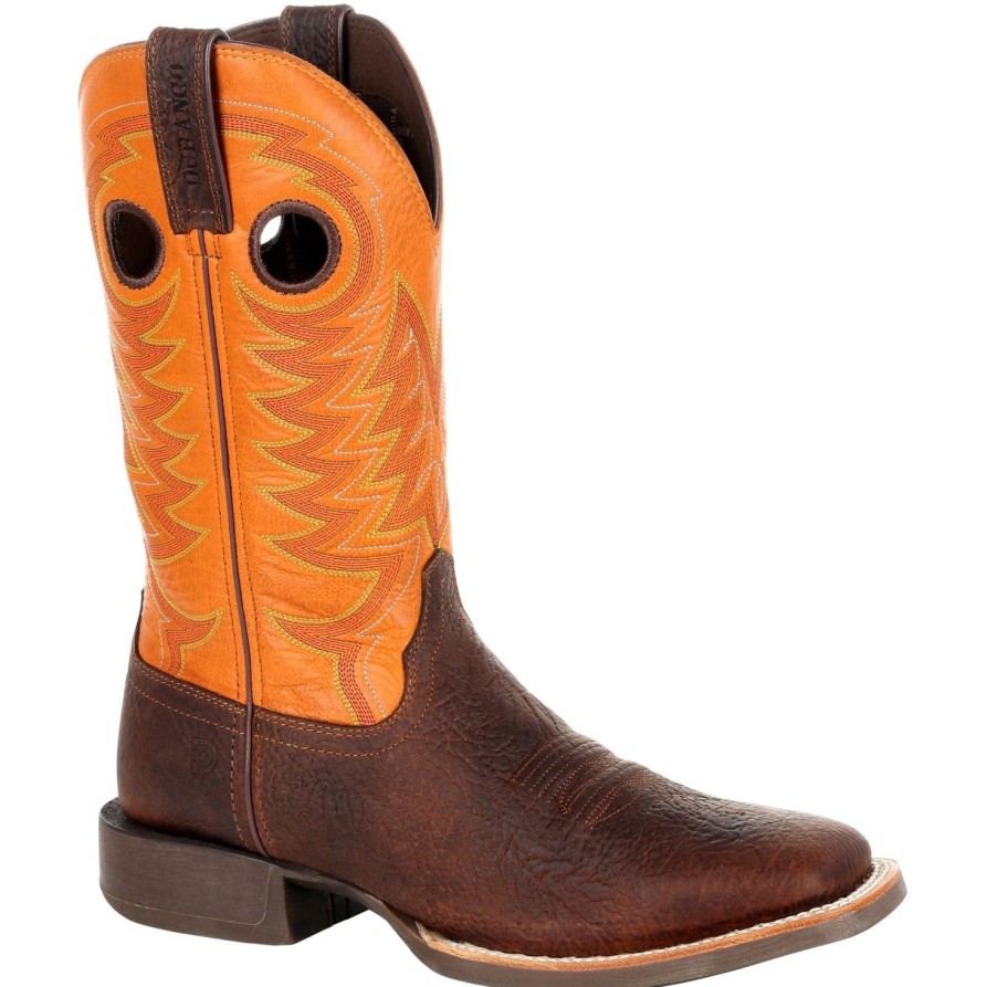 Men'S Durango | Durango Men'S Rebel Pro 12" Square Toe Western Boot - Orange - Ddb0230 Brown