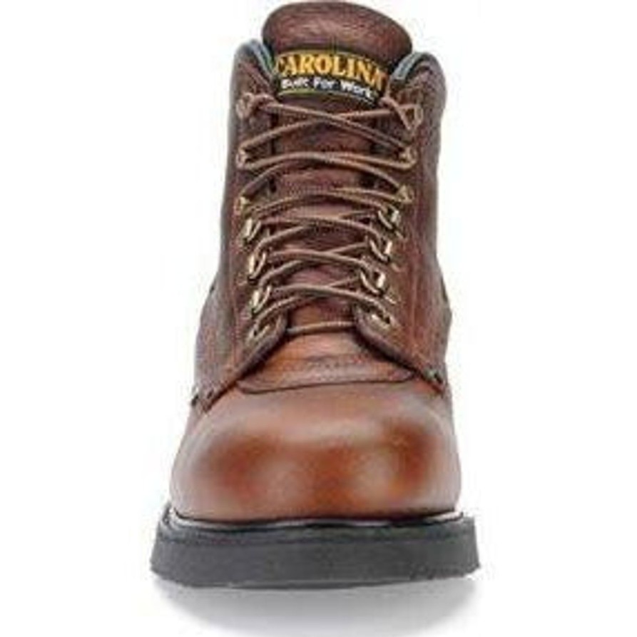 Men'S Carolina | Carolina Men'S Sarge Lo Usa Made 6" Work Boot - Amber Gold - 309 Light Brown