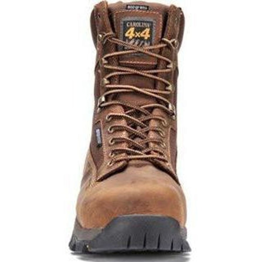 Men'S Carolina | Carolina Men'S Forrest 8" Wp Ins Comp Toe Work Boot Ca4515 Brown