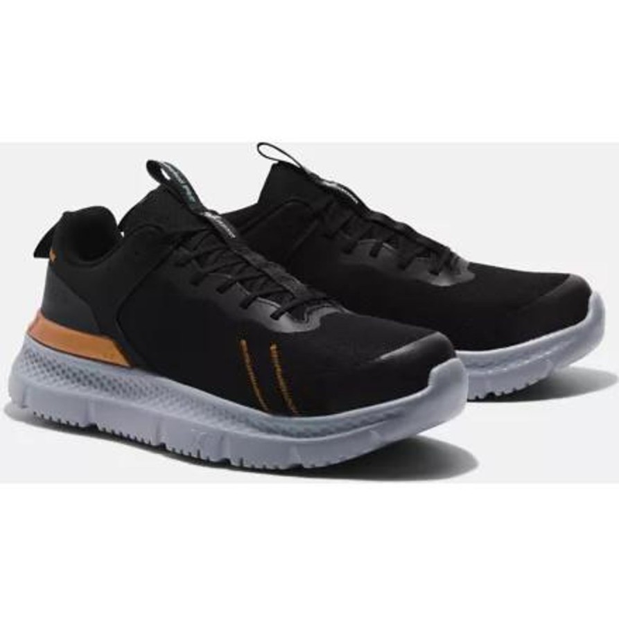 Men'S Timberland Pro | Timberland Pro Men'S Setra Ct Athletic Sneaker Work Shoe Tb0A5Rmx001 Black