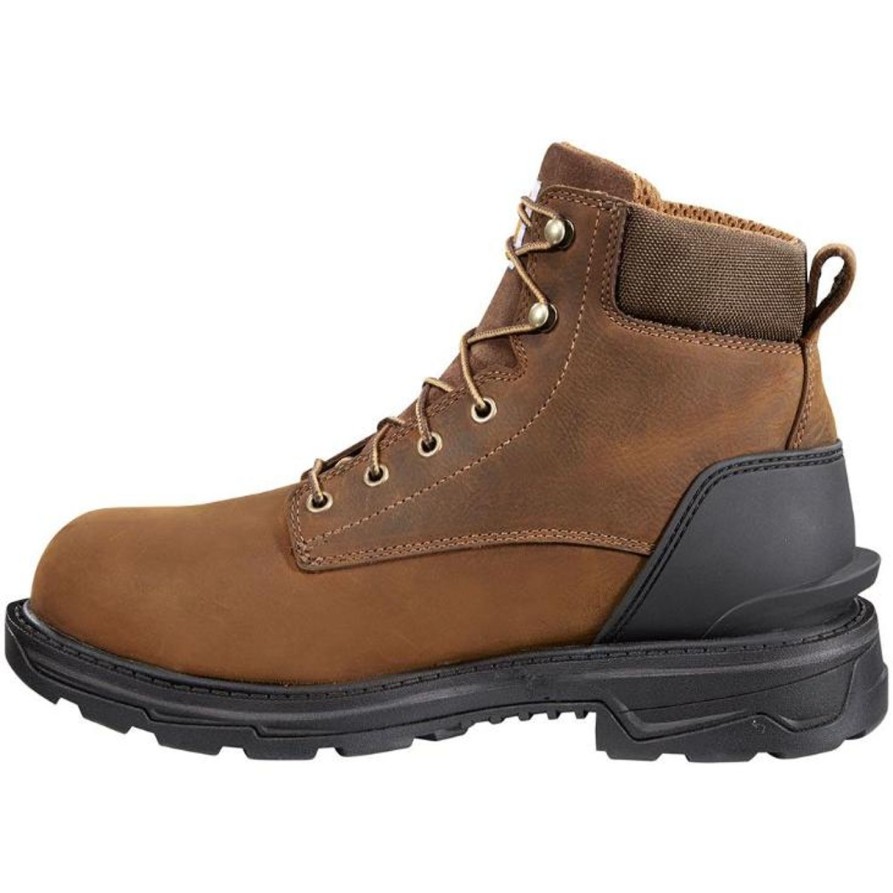 Men'S Carhartt | Carhartt Men'S Ironwood 6" Soft Toe Work Boot Ft6000-M Brown