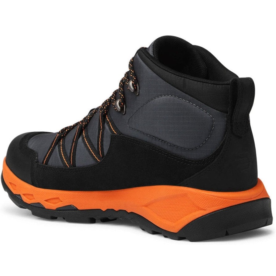 Men'S LaCrosse | Lacrosse Men'S San Juan Mid Dtx 4" Wp Hunt Boot -Orange- 535812 Grey