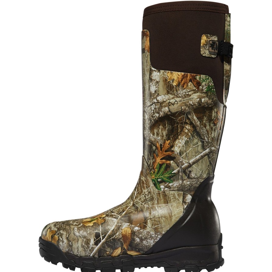 Men'S LaCrosse | Lacrosse Men'S Alphaburly Pro 18" Soft Toe Wp 1600G Ins Rubber Hunt Boot - 376032 Realtree Edge