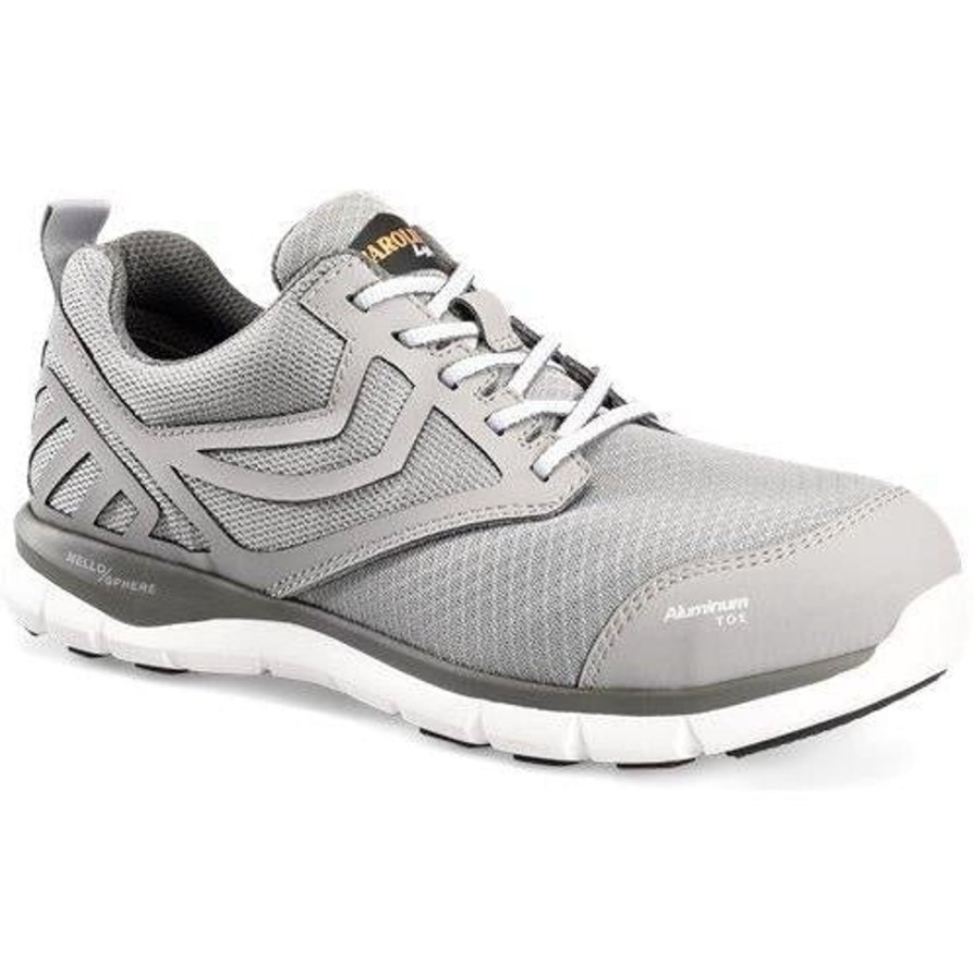 Men'S Carolina | Carolina Men'S Windstorm Aluminum Toe Athletic Work Shoe Ca1901 Grey