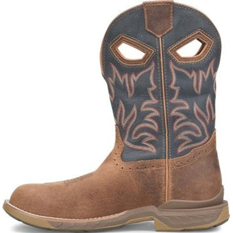 Men'S Double H | Double H Men'S Phantom Rider 11" U Ct Daunt Work Boot Dh5384 Brown