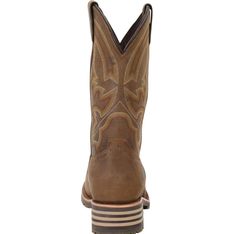 Men'S Double H | Double H Men'S Jeyden 11" Comp Toe Wp Western Work Boot- Brown- Dh5124 Light Brown