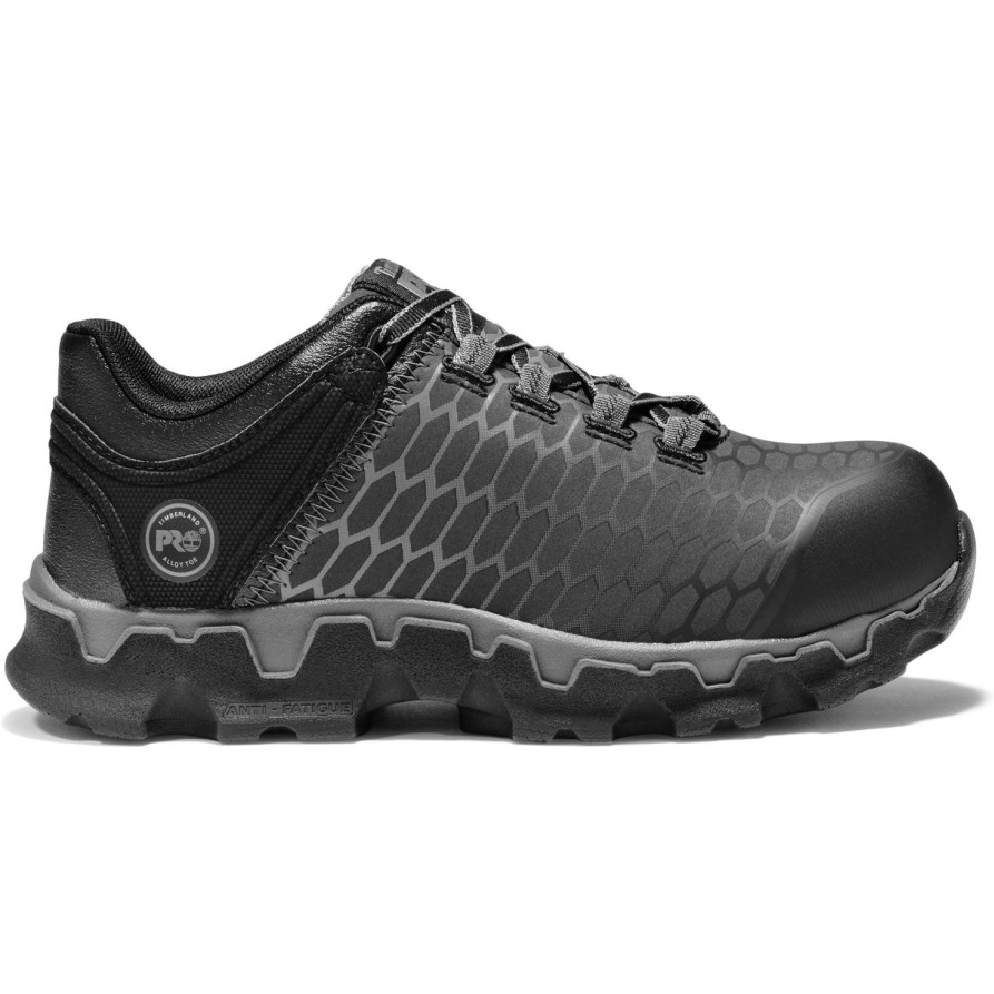 Women'S Timberland Pro | Timberland Pro Women'S Powertrain Alloy Toe Eh Work Shoe Tb0A1Jy4001 Black