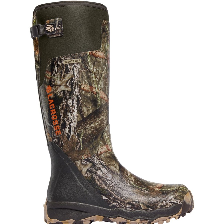 Men'S LaCrosse | Lacrosse Men'S Alphaburly Pro 18" Rubber Hunt Boot 376027 Mossy Oak