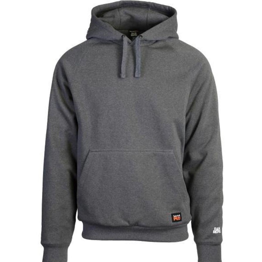 Men'S Timberland Pro | Timberland Pro Men'S Hh Dd Pullover Wp Work Sweatshirt Tb0A55Qsab0 Charcoal