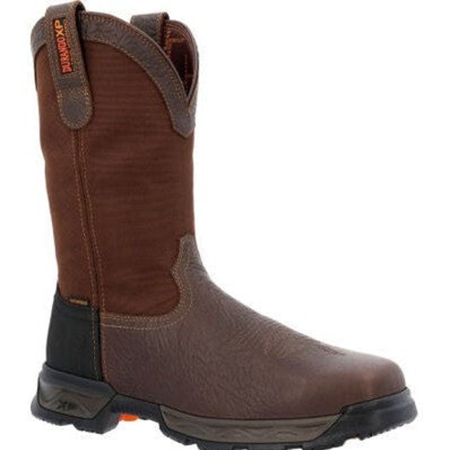 Men'S Durango | Durango Men'S Ranger Xp 11" St Waterproof Work Boot -Espresso- Ddb0458 Brown