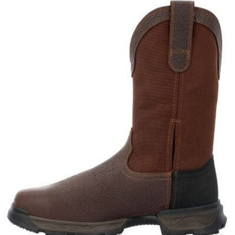 Men'S Durango | Durango Men'S Ranger Xp 11" St Waterproof Work Boot -Espresso- Ddb0458 Brown