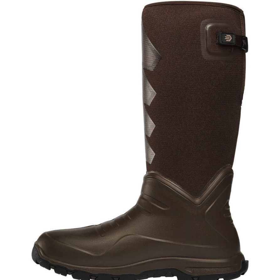 Men'S LaCrosse | Lacrosse Men'S Aerohead Sport 16" Plain Toe Wp Hunt Boot 340223 Brown