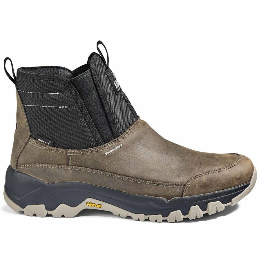 Men'S Kodiak | Kodiak Men'S Tarbot Soft Toe Wp Slip On Work Boot 4Te3Fs Fossil