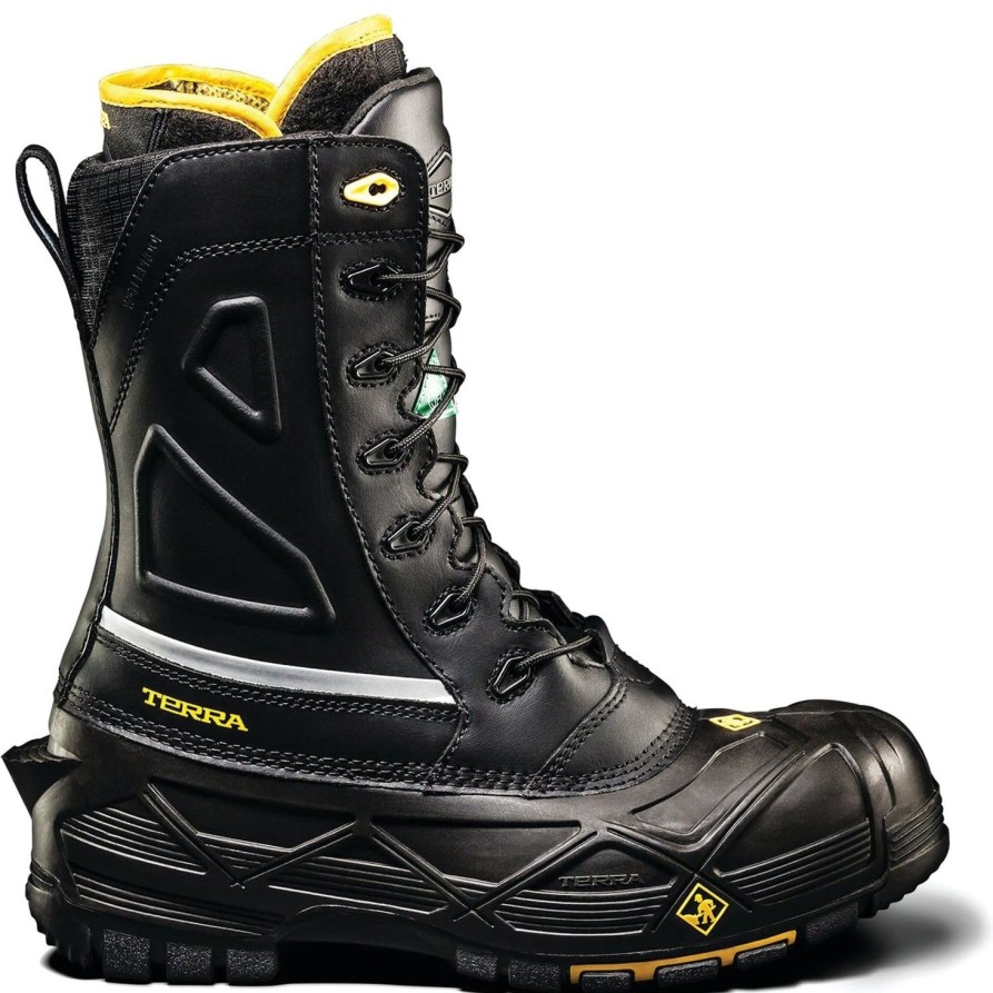 Men'S Terra | Terra Men'S Crossbow Comp Toe Wp Winter Safety Work Boot R5605B Black