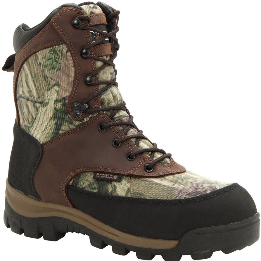 Men'S Rocky | Rocky Men'S Core 8" Wp 800G Thinsulate Hunt Boot Fq0004755 Brown