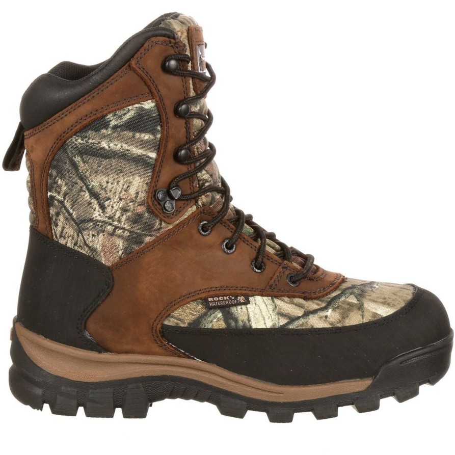 Men'S Rocky | Rocky Men'S Core 8" Wp 800G Thinsulate Hunt Boot Fq0004755 Brown