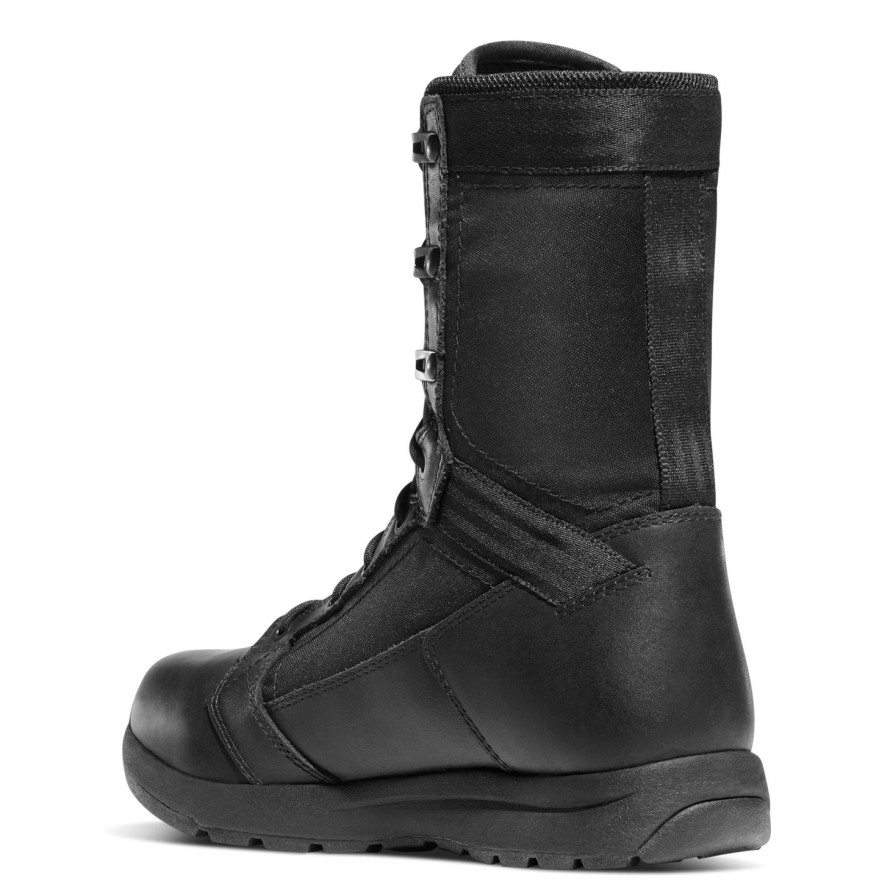 Men'S Danner | Danner Men'S Tachayon Waterproof Duty Boot 50122 Black